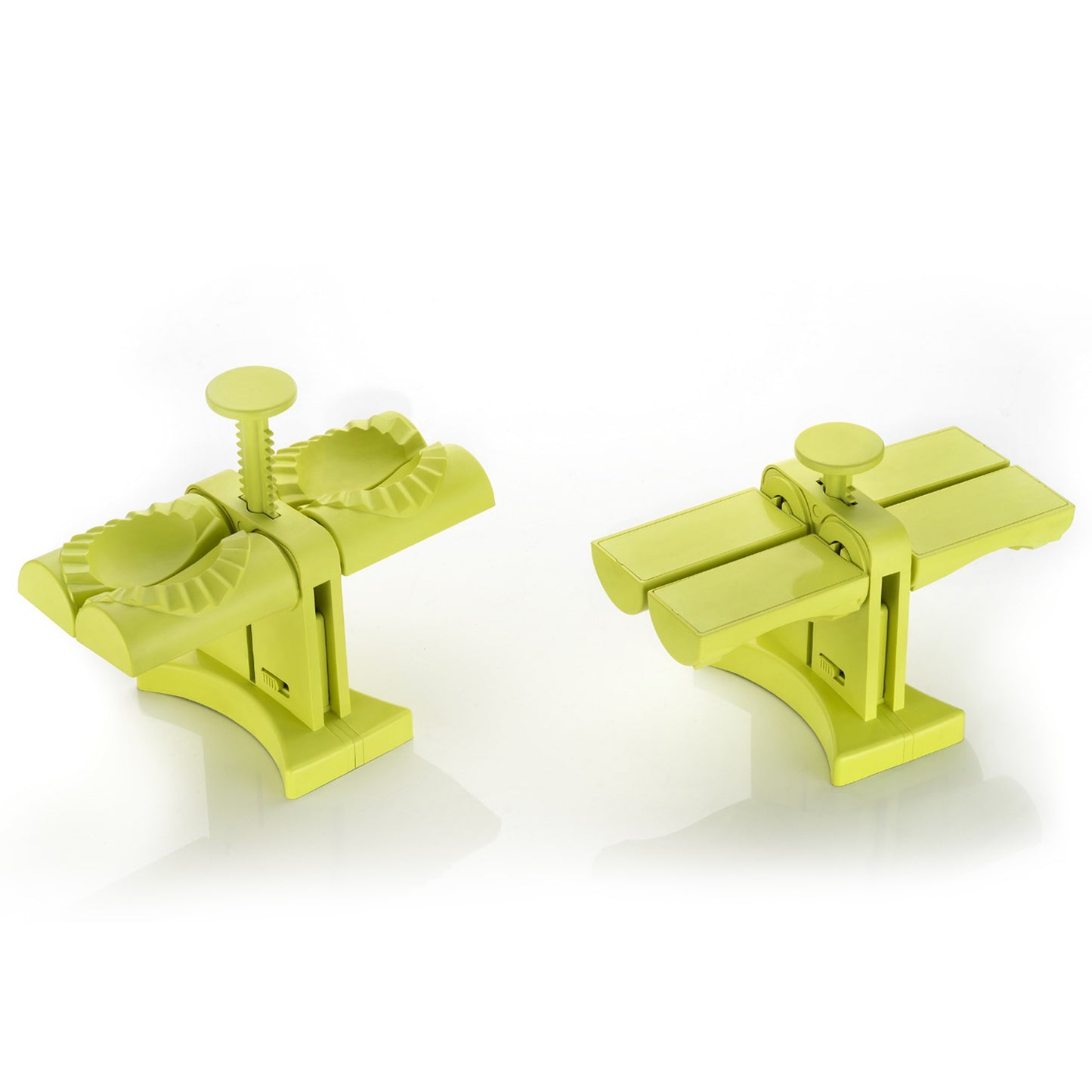 Double Head Dumpling Mould - Wrap Two At A One Time - Momos Gujiya and even Samosas