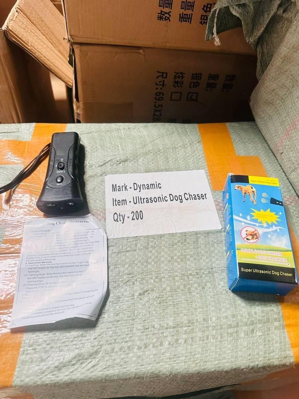 Ultrasonic Dog Chaser / Repeller - SHOO AWAY THE DOGS AND WALK SAFELY