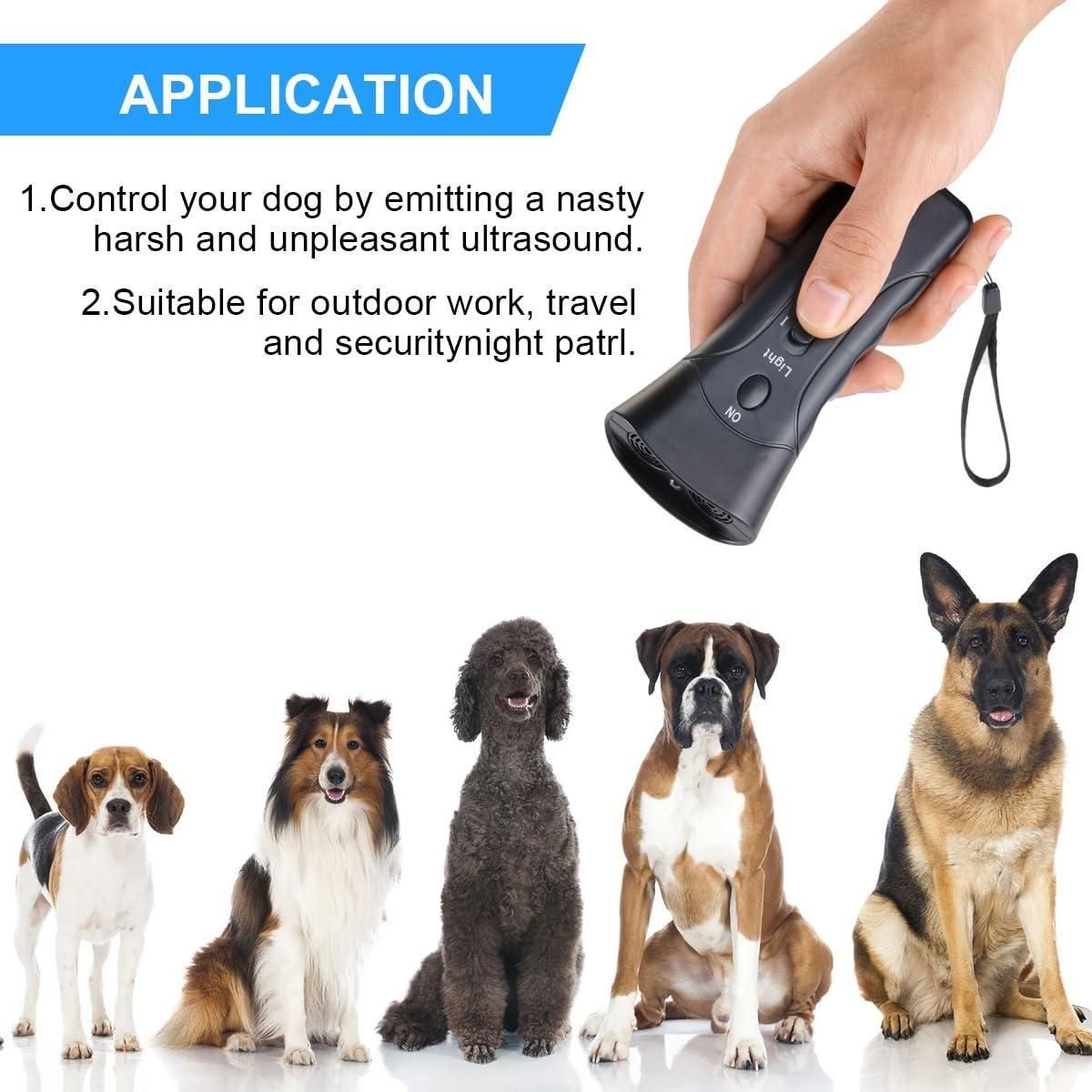 Ultrasonic Dog Chaser / Repeller - SHOO AWAY THE DOGS AND WALK SAFELY