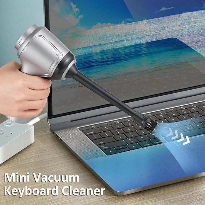 Wireless Mini Vacuum Cleaner - 4 Attachments