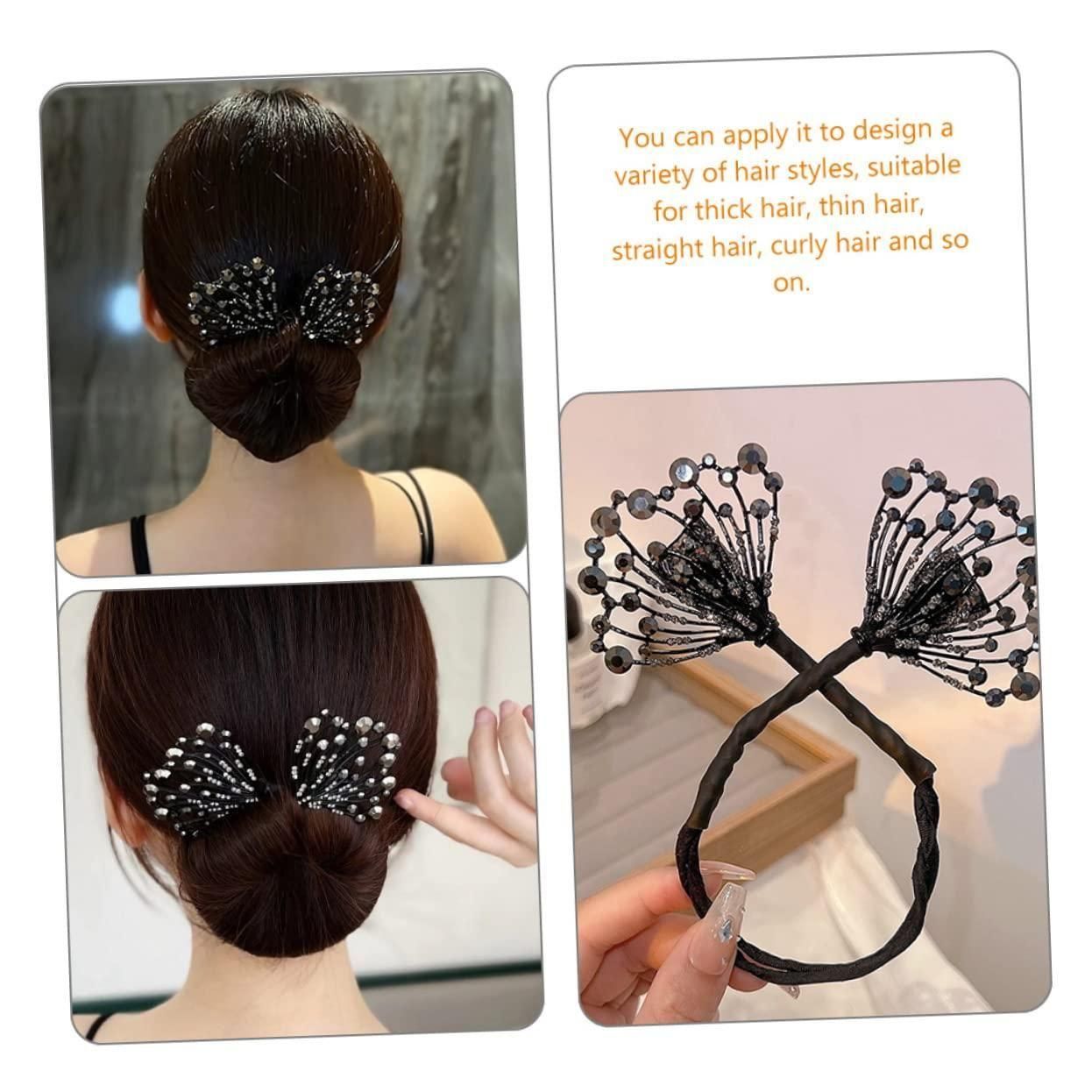 Very Attacractive Twist Clip Hair Bun Making Tool Style Hair - 1 pc