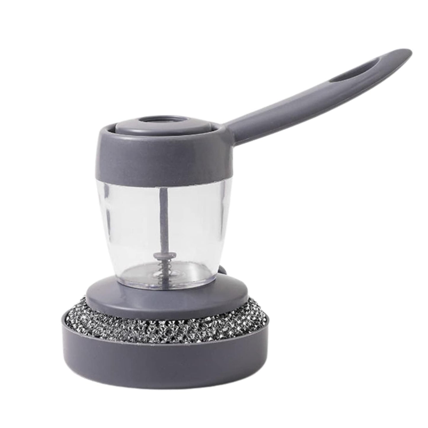 Handheld Soap Dispenser With Scrub for Utensil, Sink, Tiles & Pots (1 Set)