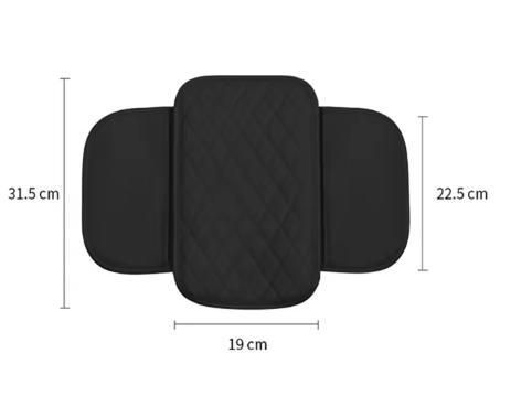 Car Armrest - Microfiber Leather Armrest Cover With Storage