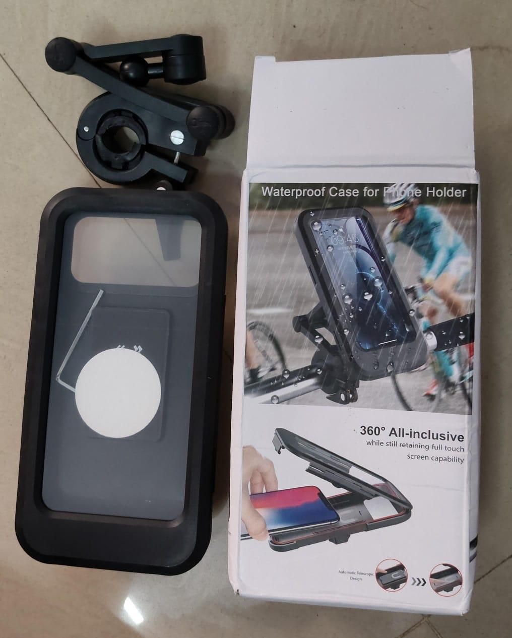Universal 360 Rotation Bike Waterproof Mobile Holder