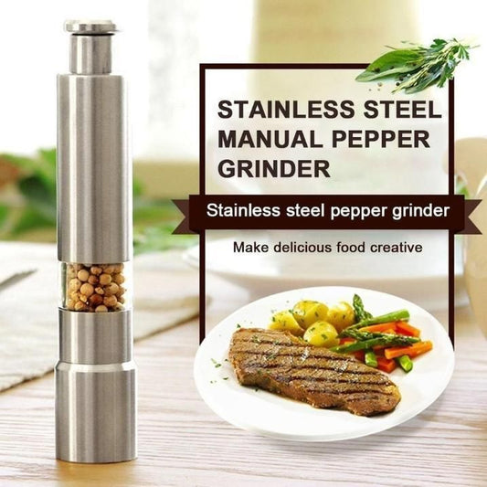 Stainless Steel Hand Pepper Grinder