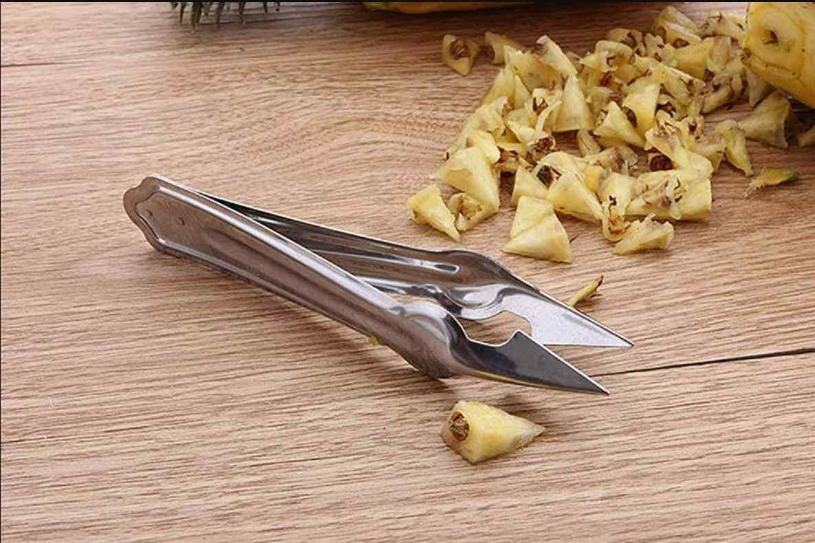 Stainless Steel Pineapple Eye Remover - ALSO FOR TOMATOES. GARLIC, ONION ETC