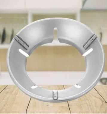 Gas Stove Burner Stand / Cover Disk-Windshield Bracket Gas Stove Energy Saving Cover Disk Fire Reflection Windproof Stand (Pack of 2)