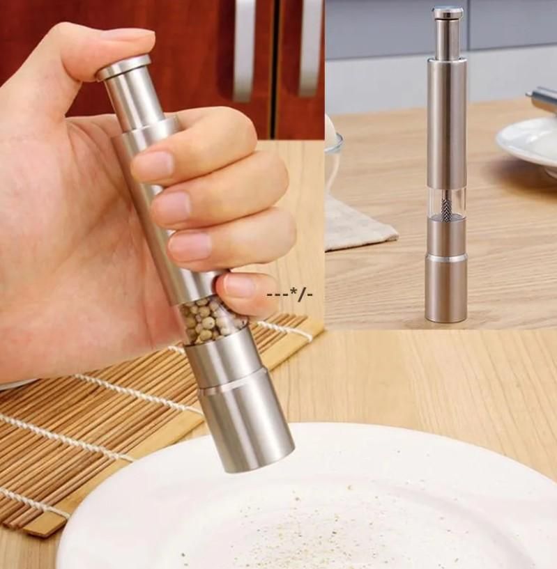 Stainless Steel Hand Pepper Grinder