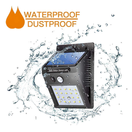 LED Bright Outdoor Lights with Motion Sensor - Serves as Security Light Also