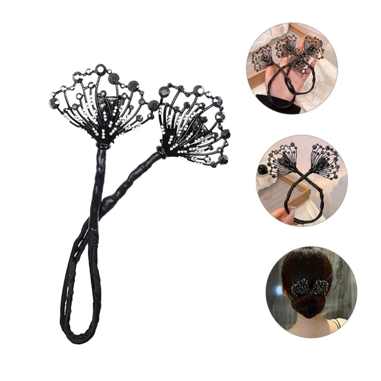 Very Attacractive Twist Clip Hair Bun Making Tool Style Hair - 1 pc