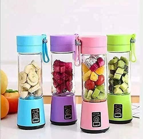 6 Blade Juicer- Portable Electric Juice Maker (380 ml)
