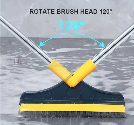 Rotate 2-in-1 Floor & Tile Wiper + Brush