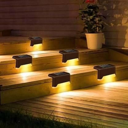 Solar Deck Stairs Lights Outdoor (4pcs)