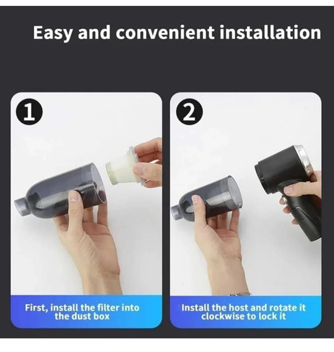 Vacuum Suction Cleaner- Portable Wireless