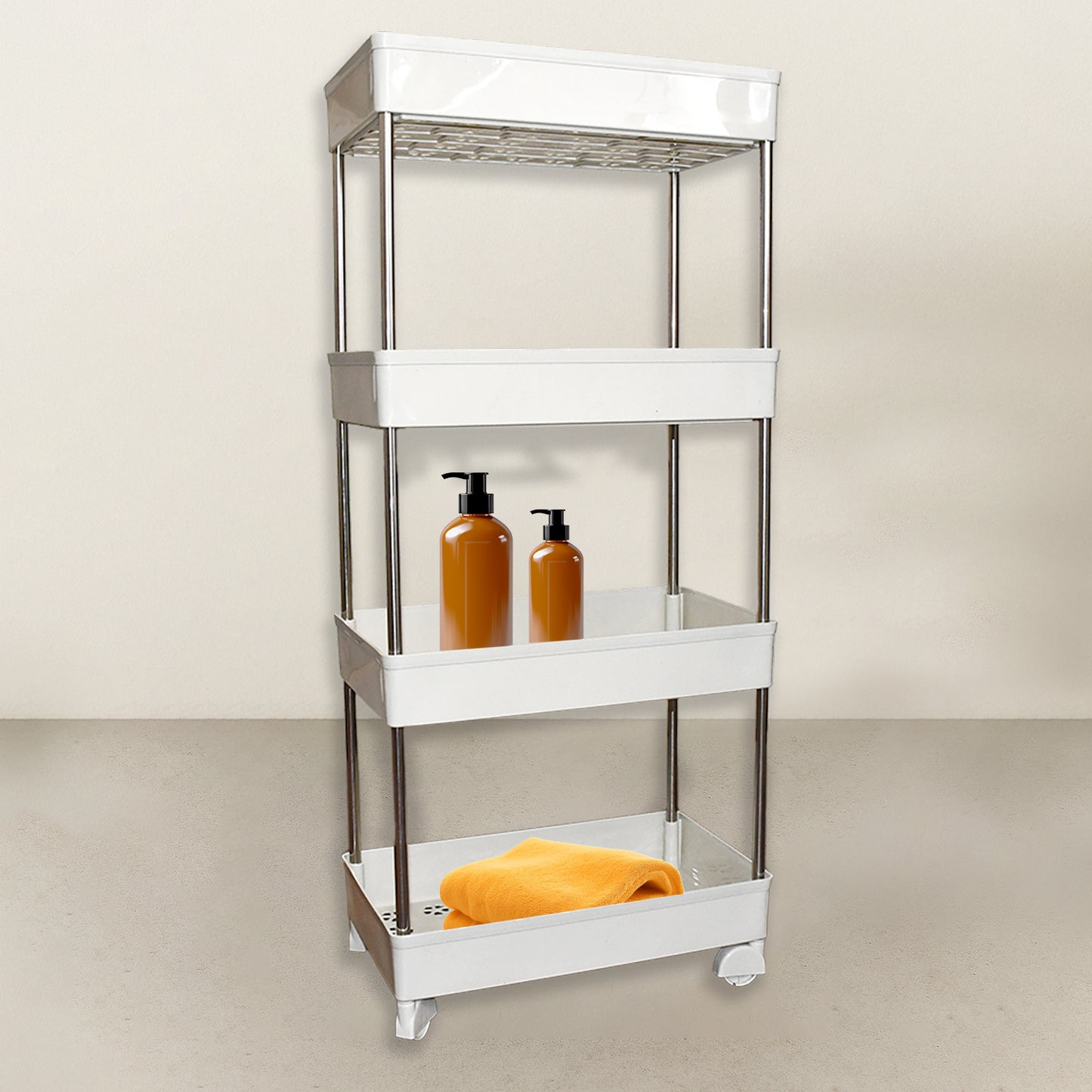 4 Layer Spacious Rack for Kitchen /Home & Office