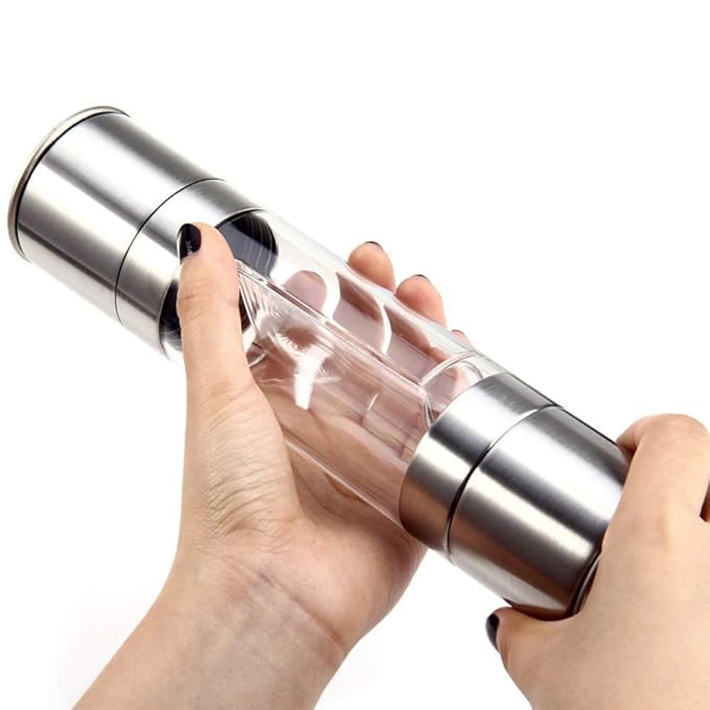 2-in-1 Stainless Steel Salt And Pepper Grinder