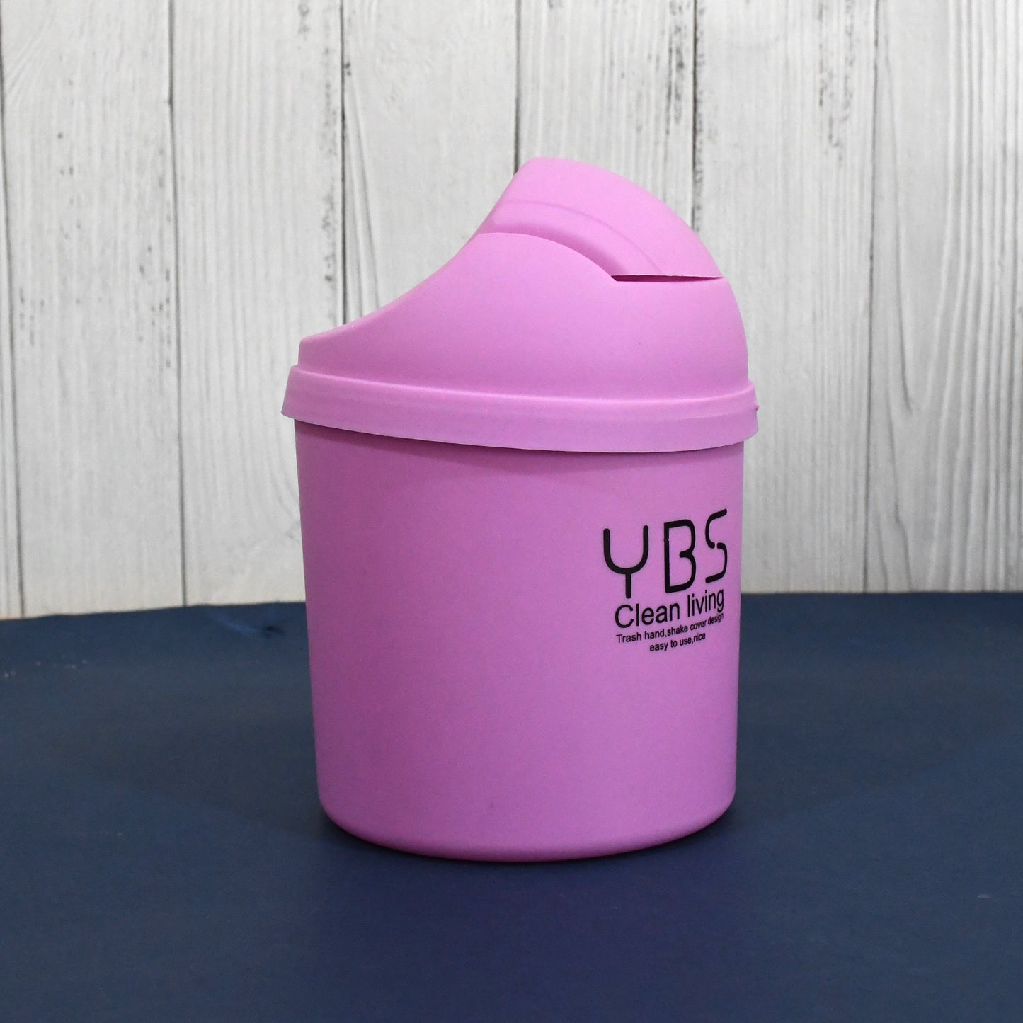 Mini Trash Can With Push Swing Lid  (18x13 Cm  1 Pc) - IDEAL FOR DRESSING TABLE, STUDY TABLE, OFFICE TABLE AND CAR