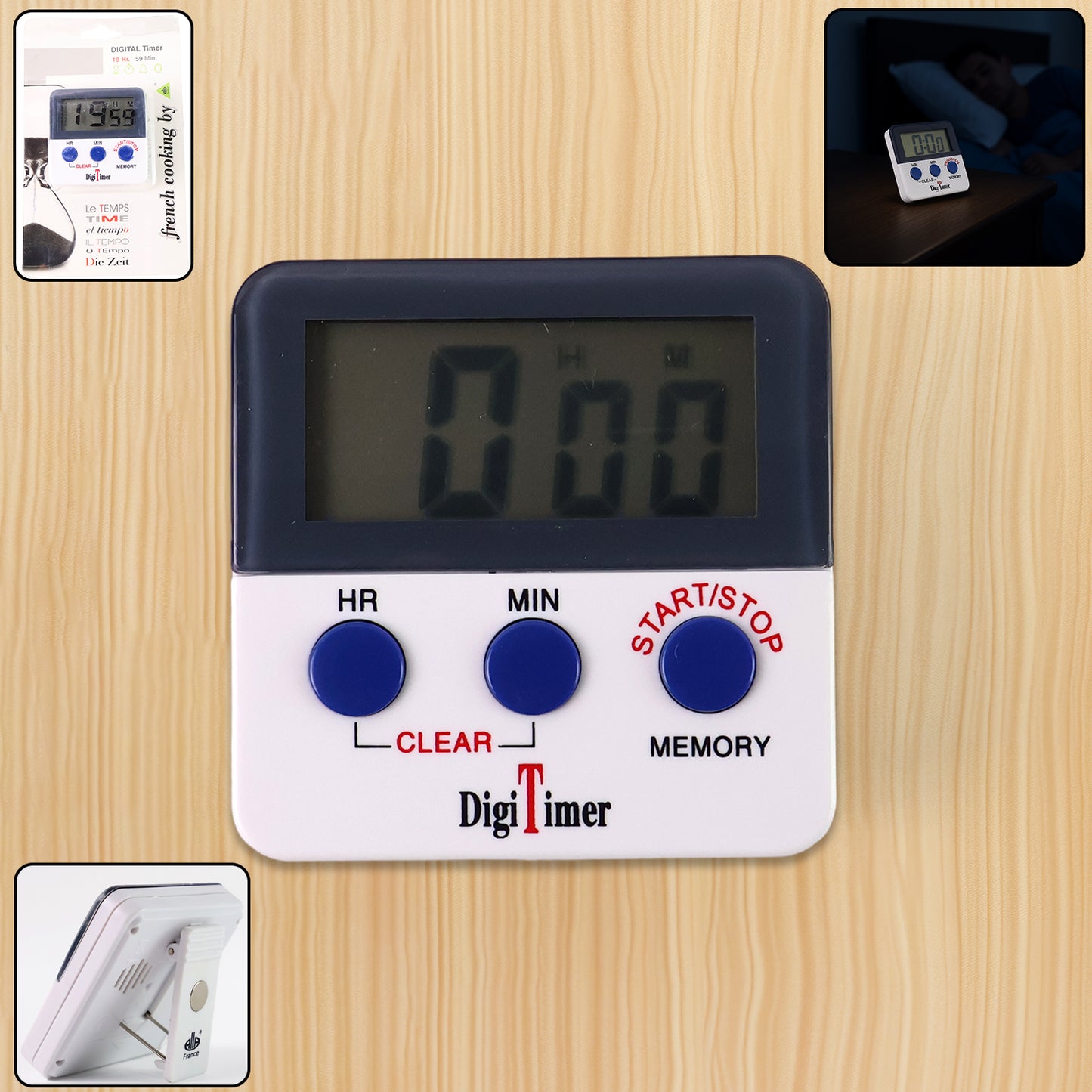 Digital Kitchen Timer With Alarm With Magnetic Stand Timer Clock For Study Kitchen Office