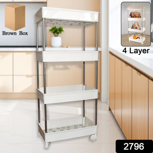 4 Layer Spacious Rack for Kitchen /Home & Office