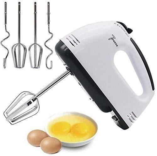 Compact Hand Electric Mixer/blender For Whipping Mixing With Detachable Attachments