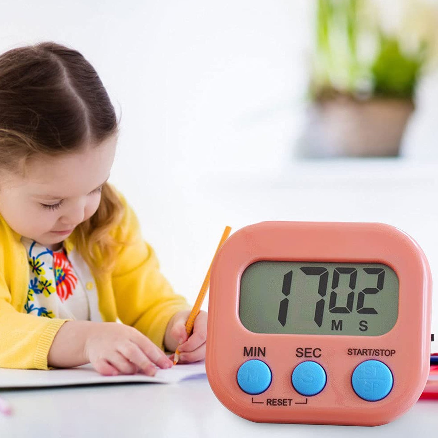 Digital Timer 0-99 Min - PERFECT FOR KITCHEN & OFFICE TASK SETTINGS