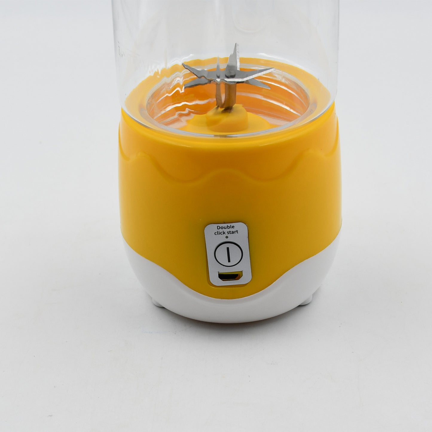 Portable Electric Usb Mini Juicer - 6 Blade Blender Grinder Mixer Juicer For Smoothies And Shakes With Juicer Cup - 400ml
