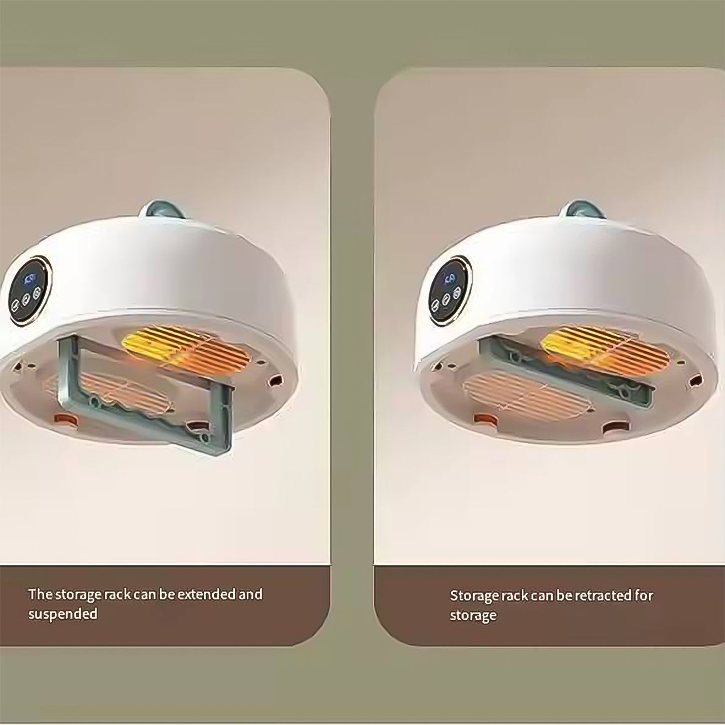 Portable Electric Clothes Dryer Mini Laundry Dryers With Low Noise (1 Set)