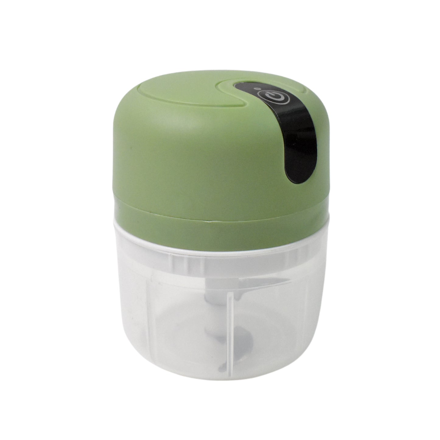 Wireless Usb Rechargeable Mini Electric Garlic Nuts Veg Chopper 3 Blades (250ml)
