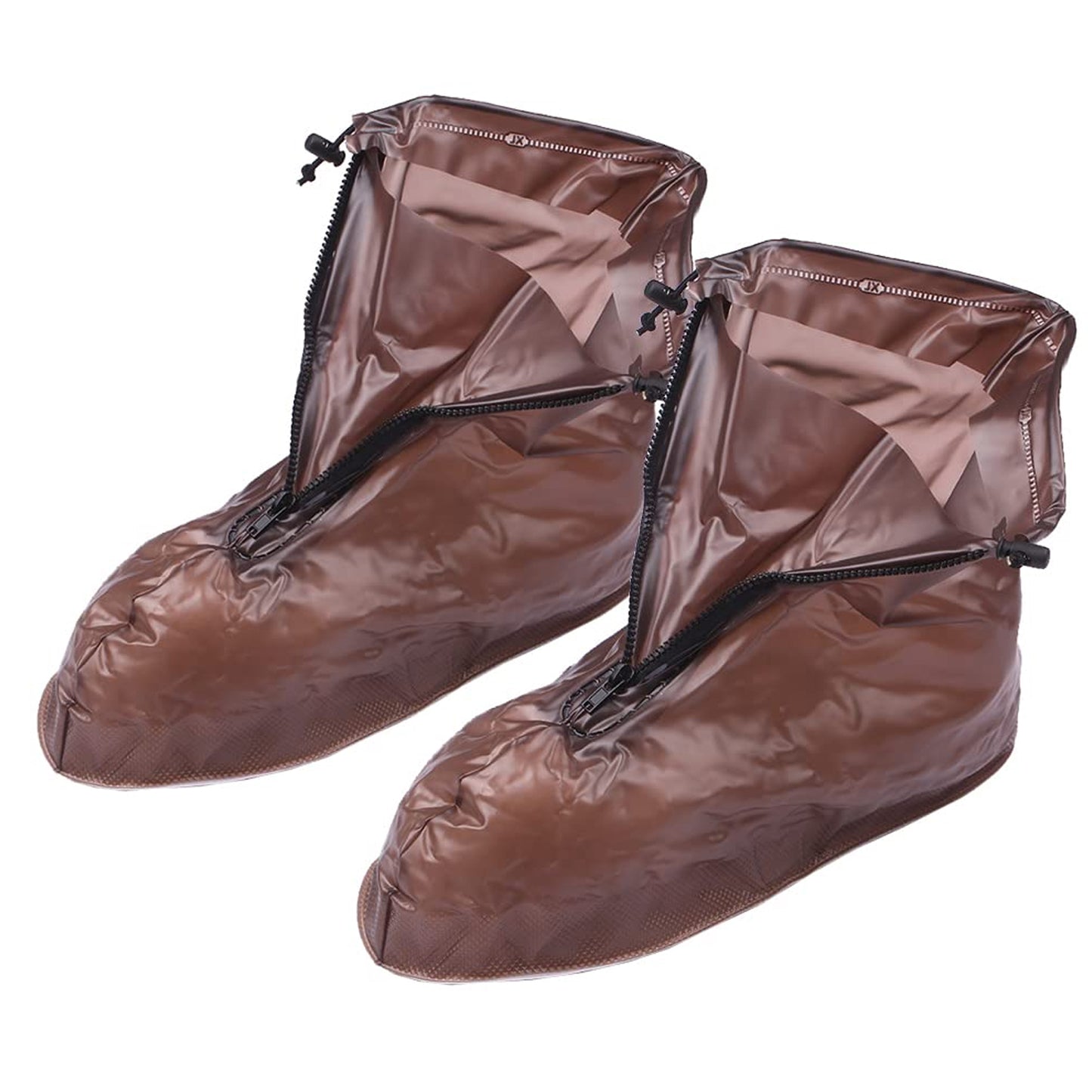 Plastic footwear Cover Reusable Anti-slip Boots Waterproof for Muddy Wet surface Rain (1 Pair)